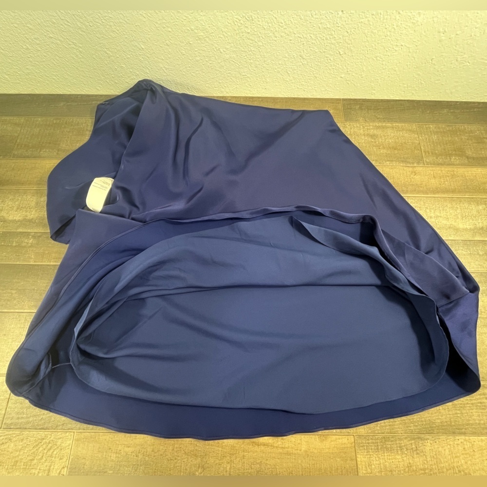 AKRIS Blue Sleeveless Midi Dress - Picture 3 of 12